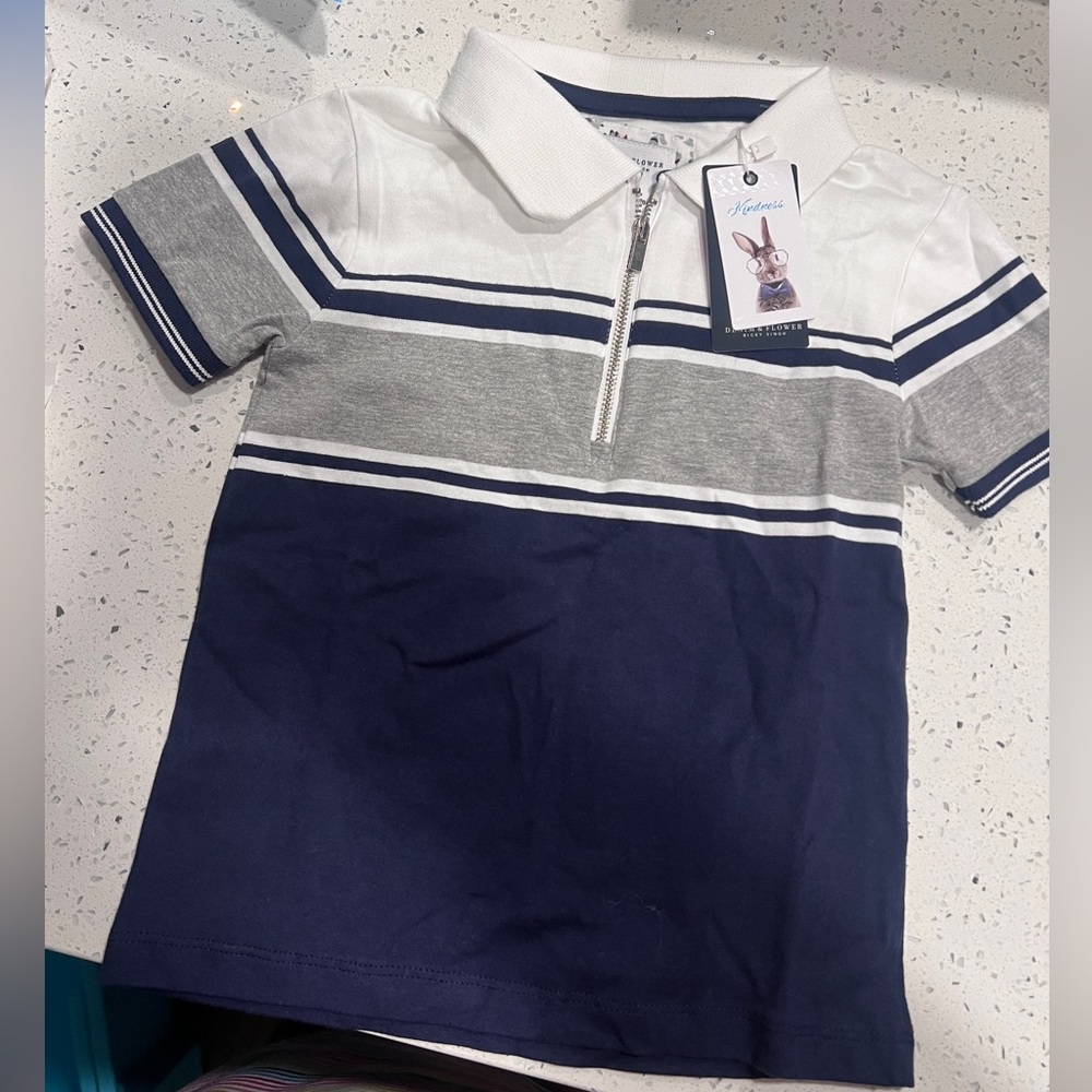 Zip up polo
